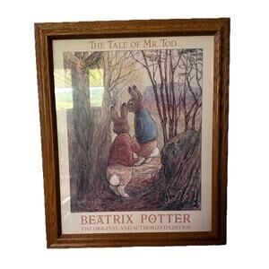 The Tale Of Mr. Tod Beatrix Potter The Original Authorized Edition Print Framed